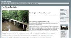 Desktop Screenshot of koh-kong-cambodia.com